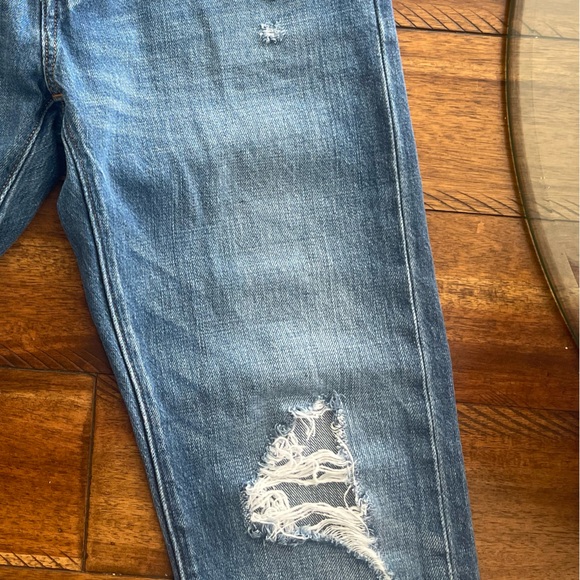 Levi’s 501 Japanese Selvedge blue denim jeans sz 26x28 distressed button fly - Picture 3 of 16